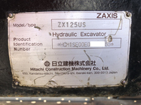HITACHI  Excavator ZX125US 2008 500.0h_11