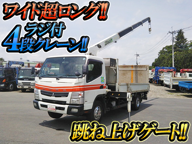 MITSUBISHI FUSO Canter Truck (With 4 Steps Of Cranes) TKG-FEB80 2012 272,654km