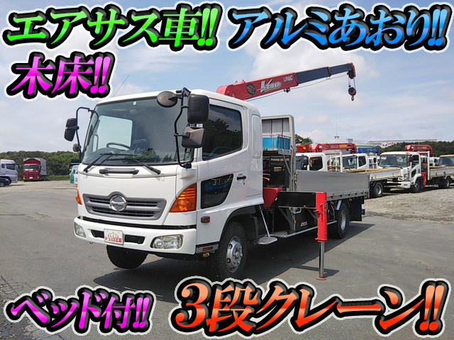 HINO Ranger Truck (With 3 Steps Of Unic Cranes) ADG-FD7JLWG 2006 534,534km