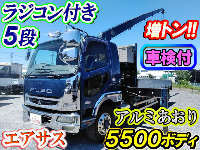 MITSUBISHI FUSO Fighter Truck (With 5 Steps Of Unic Cranes) PJ-FK65FZ 2006 976,495km