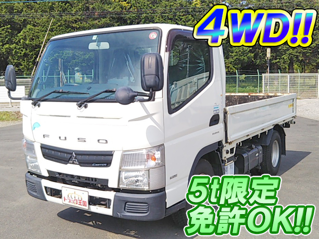 MITSUBISHI FUSO Canter Flat Body TKG-FDA20 2014 30,806km