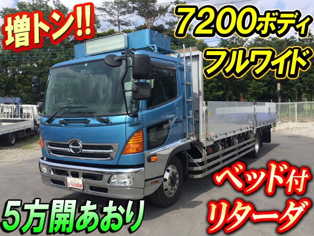 HINO Ranger Aluminum Block QKG-FE7JPAA 2013 677,984km