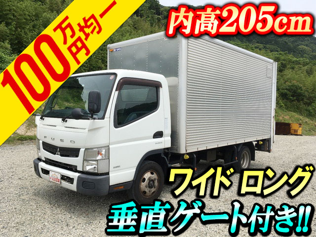 MITSUBISHI FUSO Canter Aluminum Van SKG-FEB50 2011 197,076km