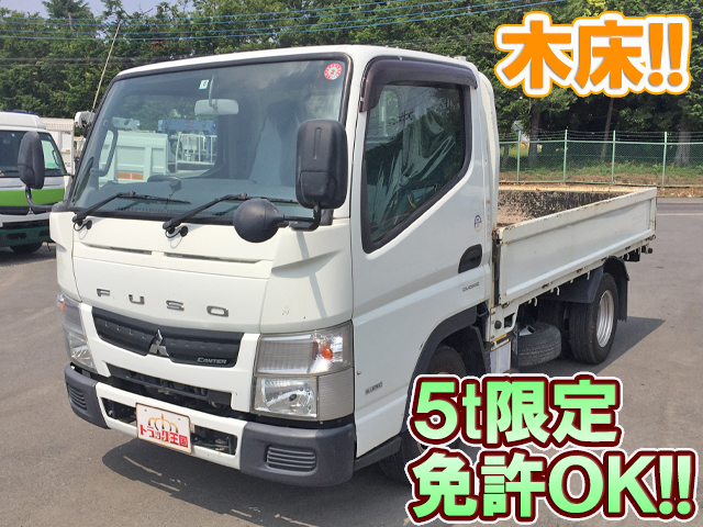 MITSUBISHI FUSO Canter Flat Body TKG-FBA20 2014 80,980km