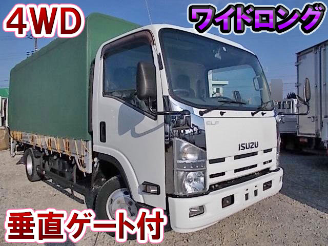 ISUZU Elf Covered Truck SKG-NNS85AR 2012 58,246km