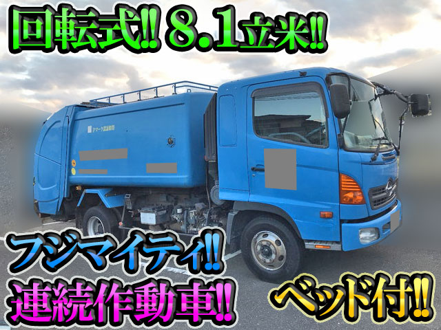 HINO Ranger Garbage Truck BDG-FD7JEWA 2010 355,680km