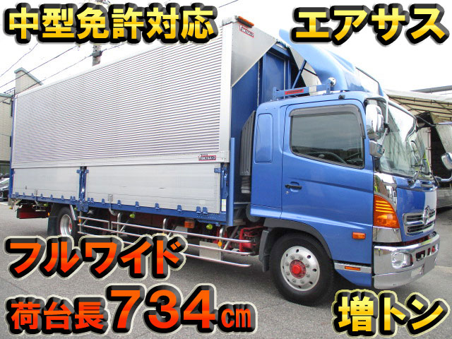 HINO Ranger Aluminum Wing BDG-GD8JPWG 2010 535,102km