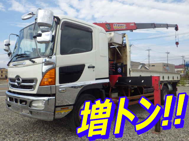 HINO Ranger Truck (With 4 Steps Of Unic Cranes) KL-FE1JLEA 2003 433,587km