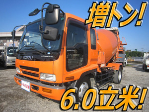 ISUZU Forward Mixer Truck KL-FSR33D4R 2003 163,239km_1