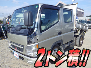 MITSUBISHI FUSO Canter Double Cab Dump PA-FE71DBD 2004 107,128km_1