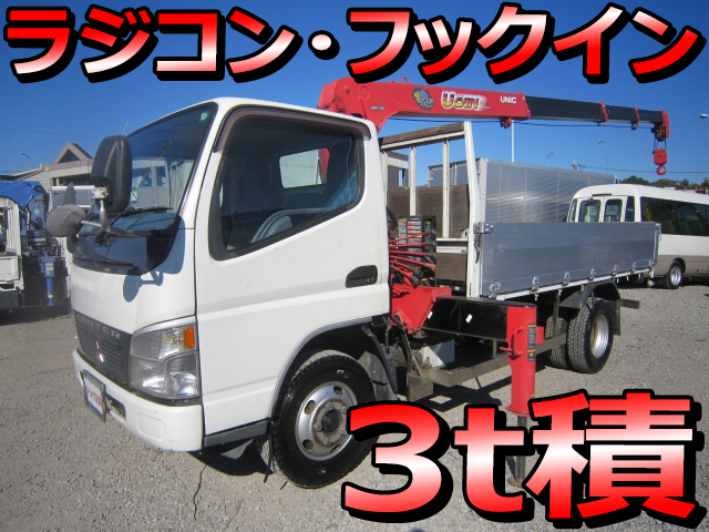 MITSUBISHI FUSO Canter Truck (With 4 Steps Of Unic Cranes) KK-FE73EEN 2004 221,247km