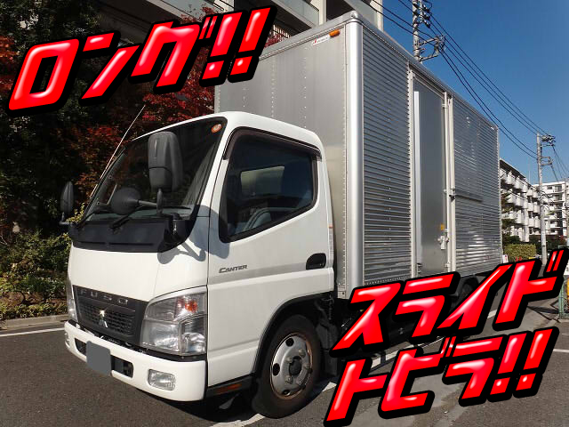 MITSUBISHI FUSO Canter Aluminum Van PDG-FE74DV 2009 19,523km