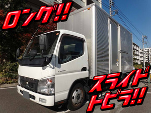 MITSUBISHI FUSO Canter Aluminum Van PDG-FE74DV 2009 19,523km_1