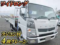 MITSUBISHI FUSO Canter Truck (With 4 Steps Of Cranes) TKG-FEB50 2015 96,220km_1