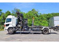 HINO Ranger Container Carrier Truck with Hiab LKG-FE7JMAA 2012 334,646km_5