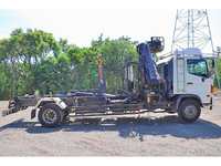 HINO Ranger Container Carrier Truck with Hiab LKG-FE7JMAA 2012 334,646km_7