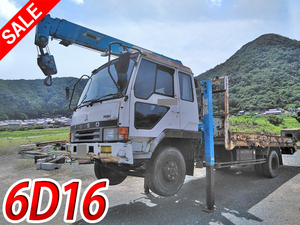 MITSUBISHI FUSO Fighter Self Loader (With 3 Steps Of Cranes) U-FK417JK 1992 172,771km_1