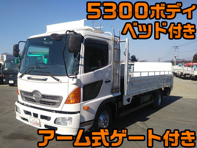 HINO Ranger Flat Body TKG-FD7JJAA 2013 373,337km