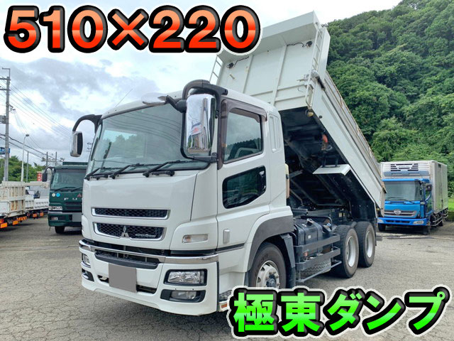 MITSUBISHI FUSO Super Great Dump QKG-FV60VX 2015 219,244km