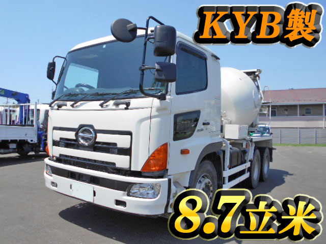 HINO Profia Mixer Truck QKG-FS1AKAA 2012 157,313km