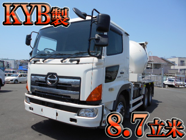 HINO Profia Mixer Truck QKG-FS1AKAA 2012 162,816km