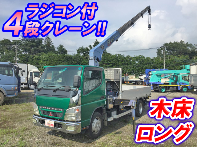 MITSUBISHI FUSO Canter Truck (With 4 Steps Of Cranes) PA-FE73DEN 2006 328,876km