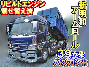 MITSUBISHI FUSO Super Great Arm Roll Truck QKG-FV50VZ 2013 1,033,782km_1