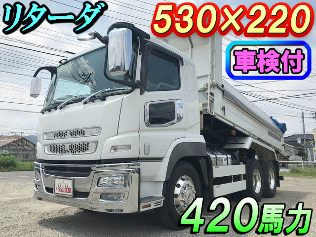 MITSUBISHI FUSO Super Great Dump QKG-FV60VX 2015 432,728km