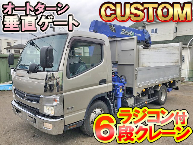 MITSUBISHI FUSO Canter Truck (With 6 Steps Of Cranes) TKG-FEB50 2014 276,986km