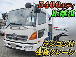 HINO Ranger Truck (With 4 Steps Of Cranes) TKG-FC9JKAP 2013 42,840km_1