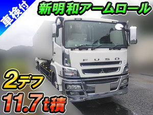 MITSUBISHI FUSO Super Great Arm Roll Truck QPG-FV60VZ 2016 499,670km_1