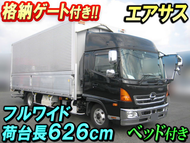 HINO Ranger Aluminum Wing TKG-FD7JLAG 2015 321,835km