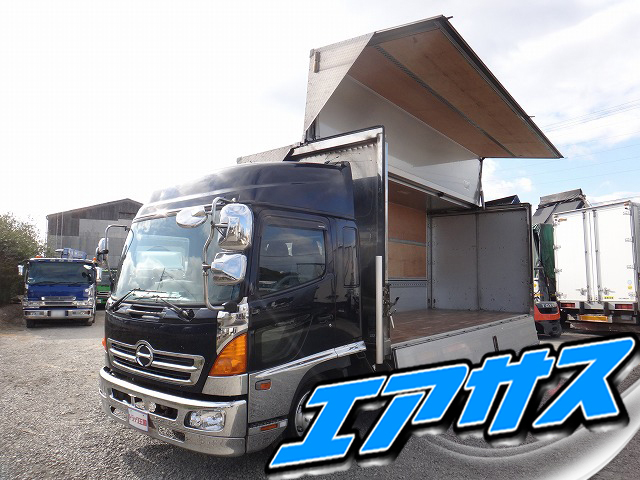 HINO Ranger Aluminum Wing BDG-FD8JLWG 2007 629,621km