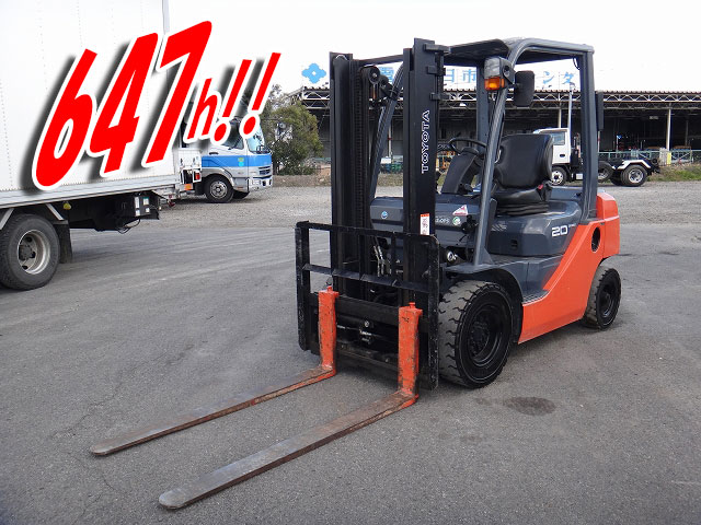 TOYOTA  Forklift 8FGL20 2007 647h