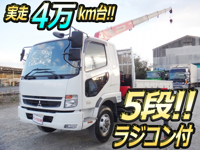 MITSUBISHI FUSO Fighter Truck (With 5 Steps Of Cranes) PDG-FK61F 2008 49,091km