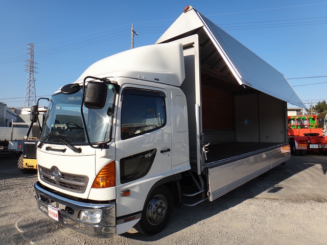 HINO Ranger Aluminum Wing BDG-FD8JPWA 2007 435,133km