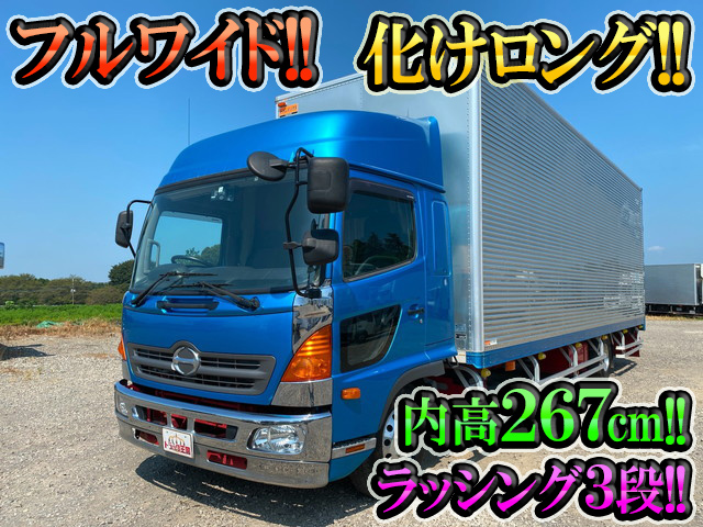 HINO Ranger Aluminum Van TKG-FD7JUAG 2015 231,126km