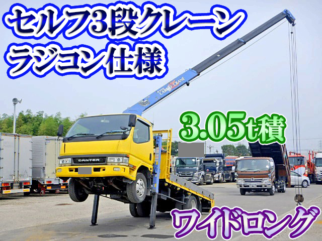 MITSUBISHI FUSO Canter Self Loader (With 3 Steps Of Cranes) KK-FE63EEX 2001 516,364km