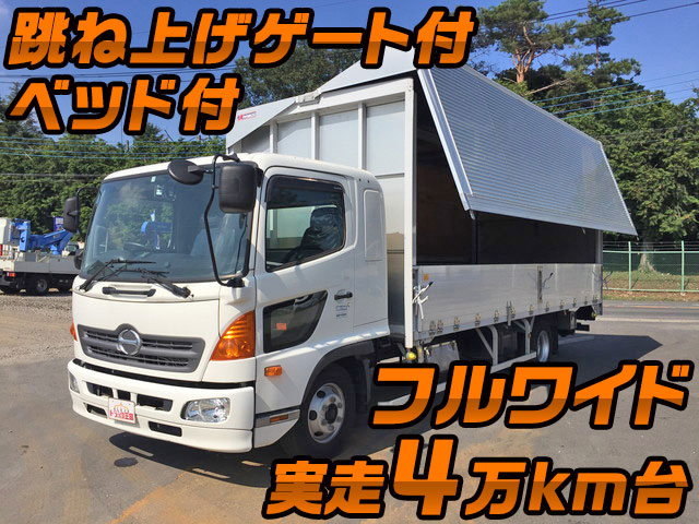 HINO Ranger Aluminum Wing TKG-FD9JLAA 2014 42,320km