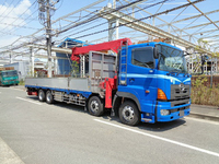 HINO Profia Truck (With 4 Steps Of Unic Cranes) ADG-FW1EXYJ 2006 559,680km_3