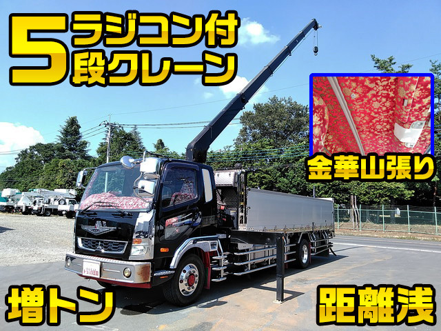 MITSUBISHI FUSO Fighter Truck (With 5 Steps Of Unic Cranes) LKG-FK62FZ 2011 53,241km