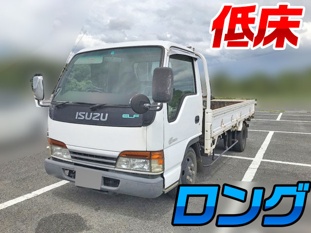 ISUZU Elf Flat Body KK-NKR66LAV 2000 166,474km