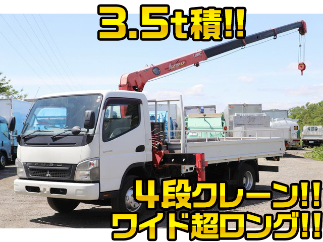 MITSUBISHI FUSO Canter Truck (With 4 Steps Of Unic Cranes) PDG-FE83DY 2010 170,994km