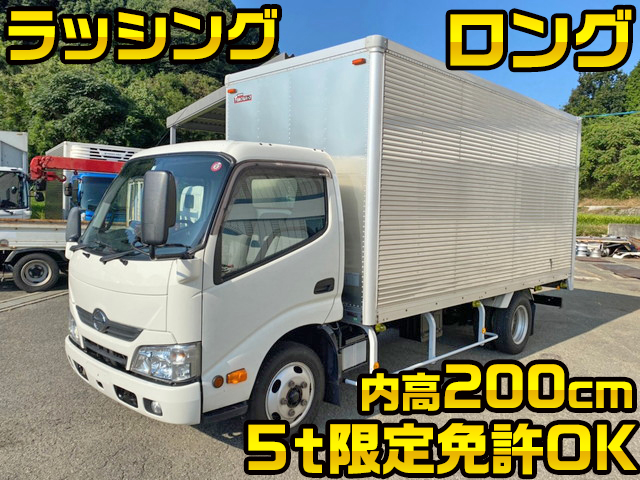 HINO Dutro Aluminum Van TKG-XZC655M 2015 210,111km