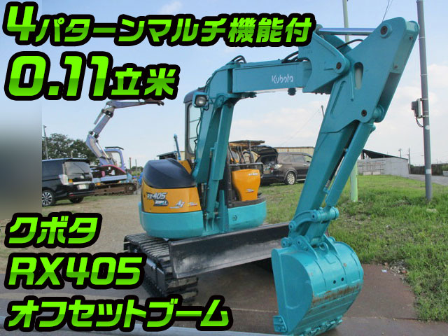 KUBOTA  Excavator RX405  2,304h