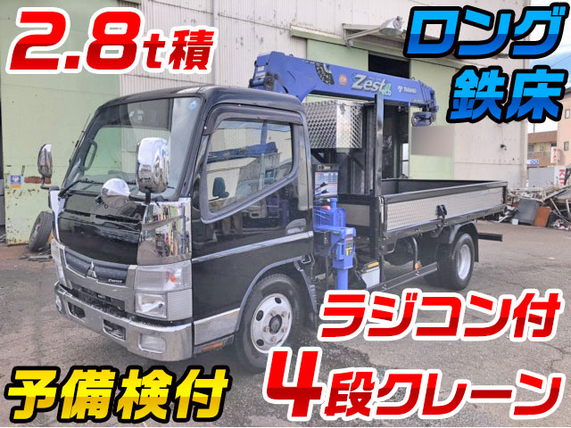 MITSUBISHI FUSO Canter Truck (With 4 Steps Of Cranes) TKG-FEA50 2014 150,537km