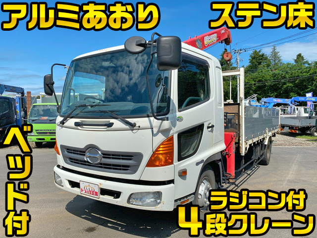 HINO Ranger Truck (With 4 Steps Of Cranes) ADG-FD7JLWA 2006 81,712km