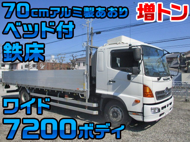 HINO Ranger Aluminum Block QKG-FE7JPAA 2016 295,946km