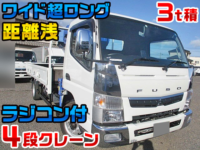 MITSUBISHI FUSO Canter Truck (With 4 Steps Of Cranes) TPG-FEB80 2018 39,000km