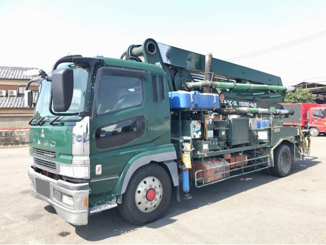 Japanese Used MITSUBISHI FUSOSuper Great Concrete Pumping Truck PJ